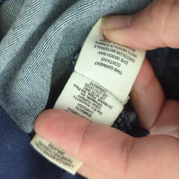 Free People Penny Pull-On Flare Jeans 28 Mid-Rise Bell Bottom Pants Rich Blue - Picture 5 of 11